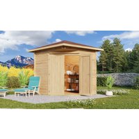 26% Discount! Fjordholz Gartenhaus Modell Nina 44 A 6x4m