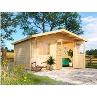 26% Discount! Fjordholz Gartenhaus Modell Berlin 70 C Classic 6x4m