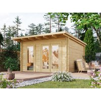 26% Discount! Fjordholz Gartenhaus Modell Berlin 70 C Modern 4x4m