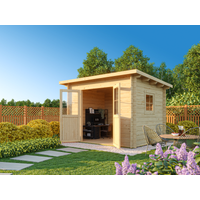 26% Discount! Fjordholz Pultdach Gartenhaus Modell Ezra 2E 3x2m