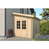 26% Discount! Gartenhaus Modell Pulti 44 F 3x2m