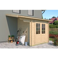 26% Discount! Gartenhaus Modell Pulti 44 G 3x2m