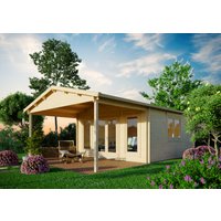 26% Discount! Gartenhaus Modell Julia 44 D 8x5m
