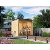 26% Discount! Fjordholz Gartenhaus Modell Office Box Größe S nat 3x2m