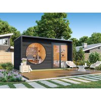 26% Discount! Fjordholz Gartenhaus Modell Office Box Größe M sch 5x3m