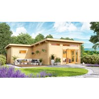26% Discount! Fjordholz Gartenhaus Modell Harbord 70 9x9m