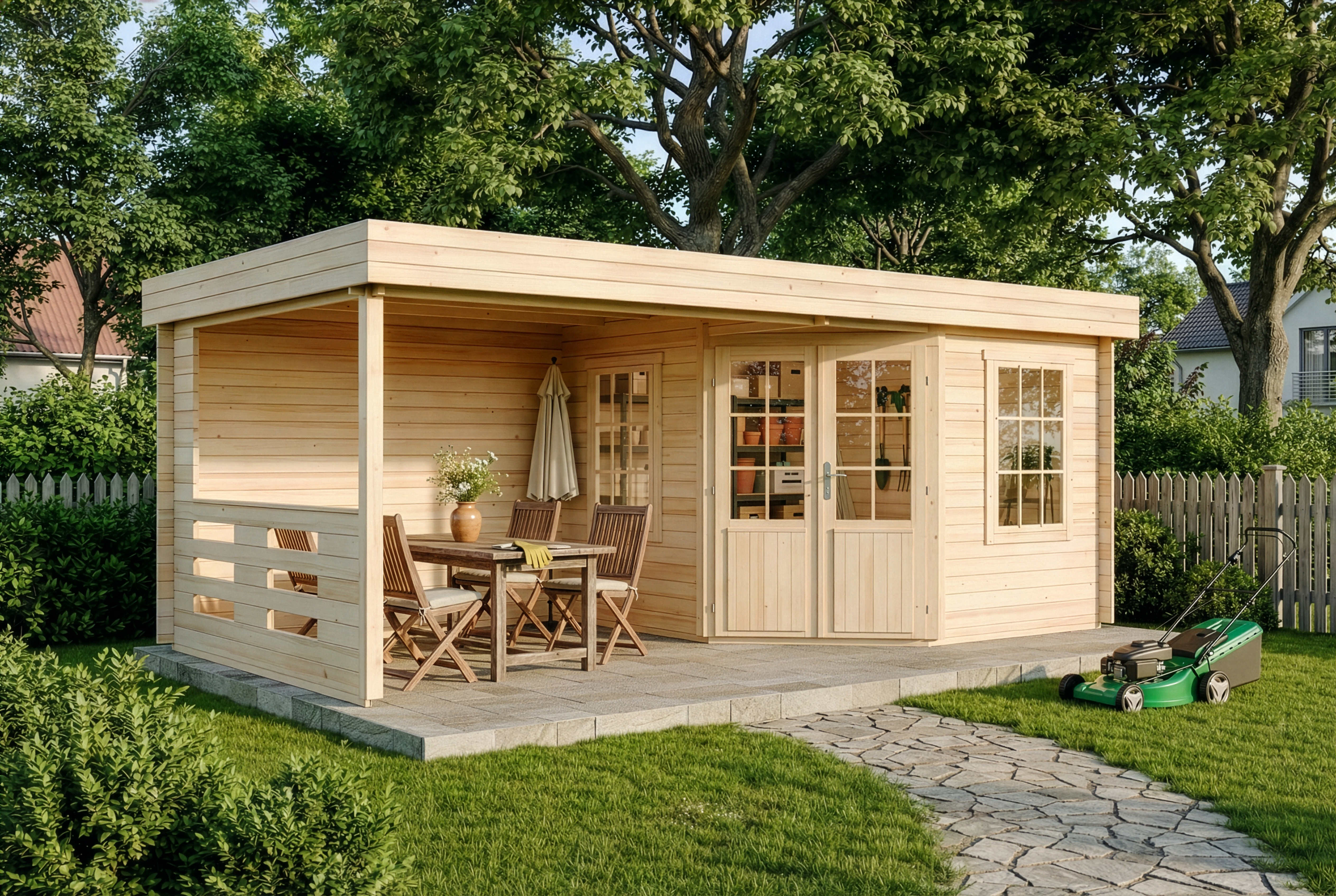 15% Discount! Gartenhaus Hanna