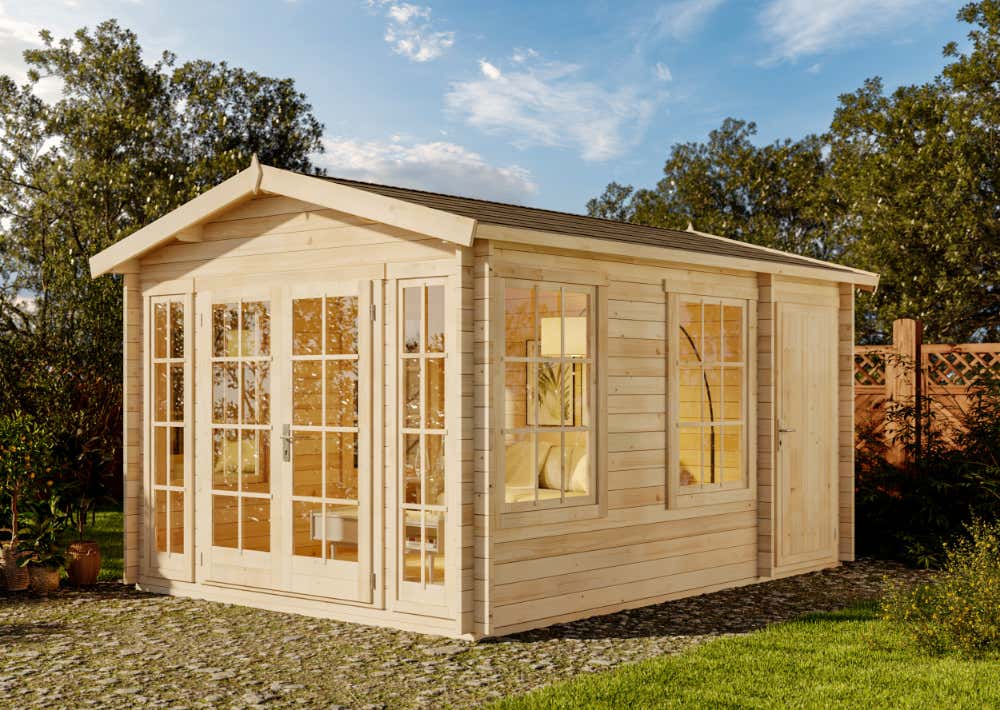 15% Discount! Gartenhaus Kim