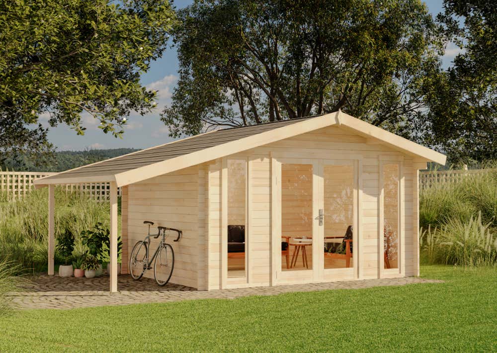 Gartenhaus Mirko Modern mit Schleppdach