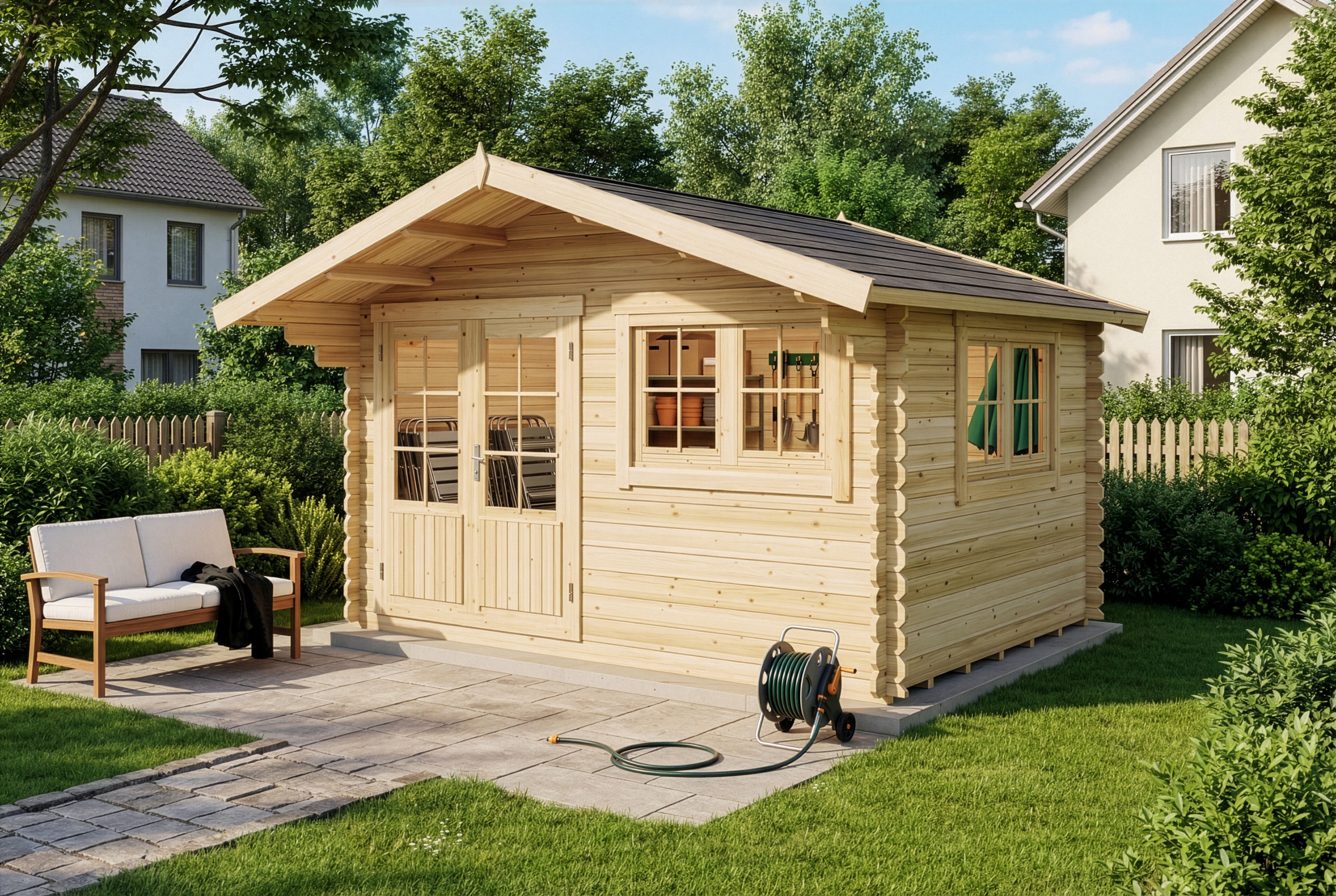 15% Discount! Gartenhaus Gabriel 400 x 300 cm