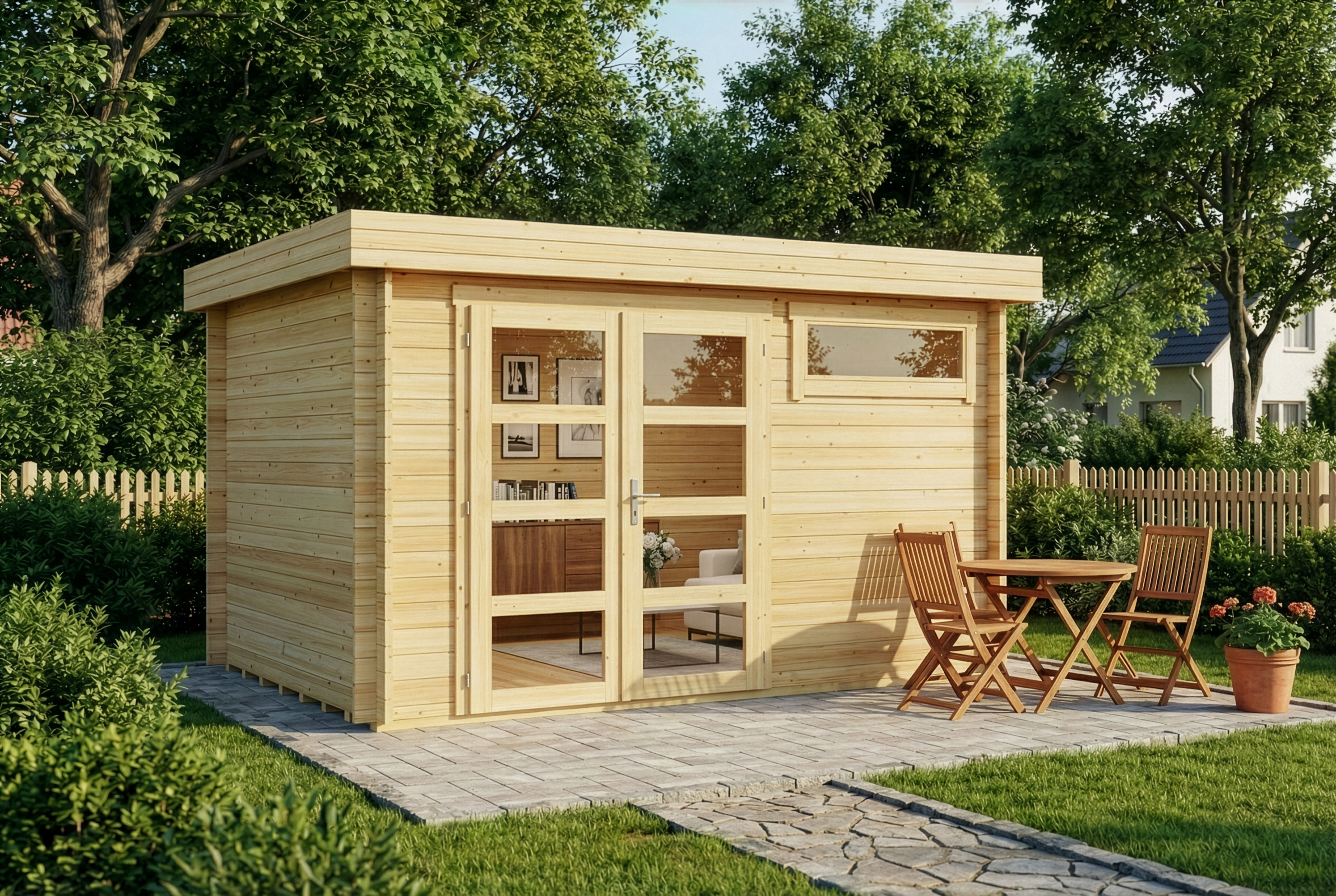 13% Discount! Gartenhaus Leandro