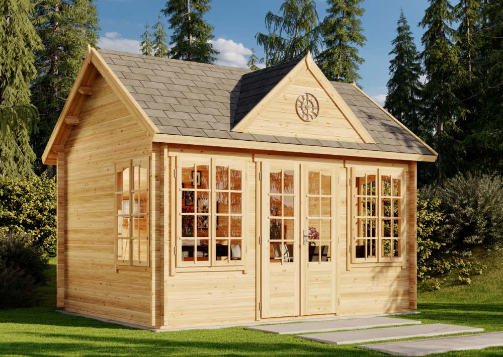20% Discount! Gartenhaus CLOCKHOUSE® Royal